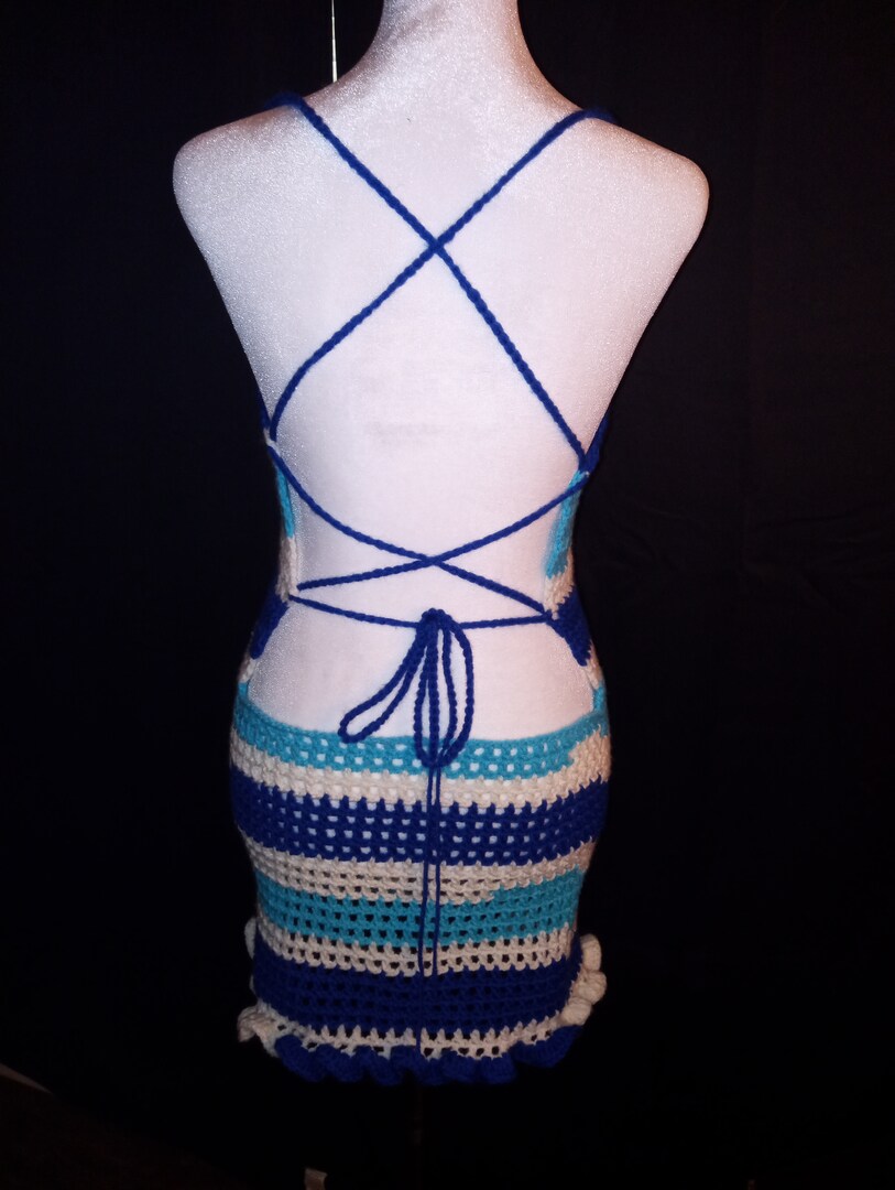 Crochet mesh dress | MakerPlace by Michaels Crochet mesh dress | MakerPlace by Michaels